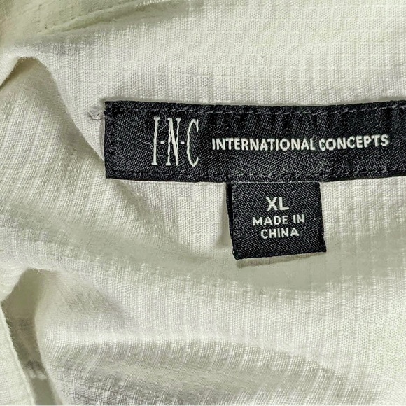 EUC INC Kori short sleeved shirt - white with black piping XL - Picture 3 of 3